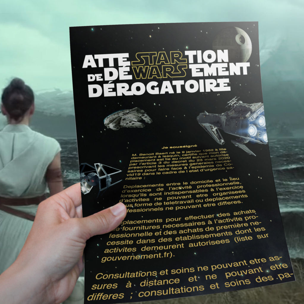 Attestation de déplacements dérogatoire • 22 avril 2020