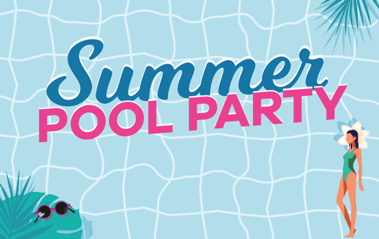 novotel summer pool party animation