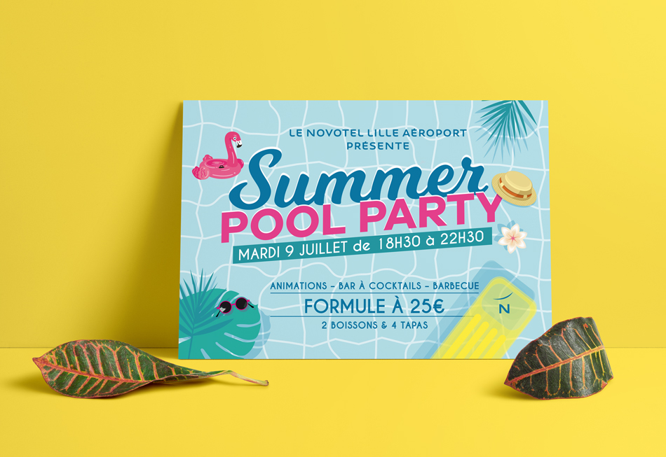 novotel summer pool party