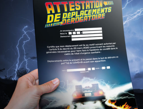 Attestation de déplacements dérogatoire • 3 mai 2020